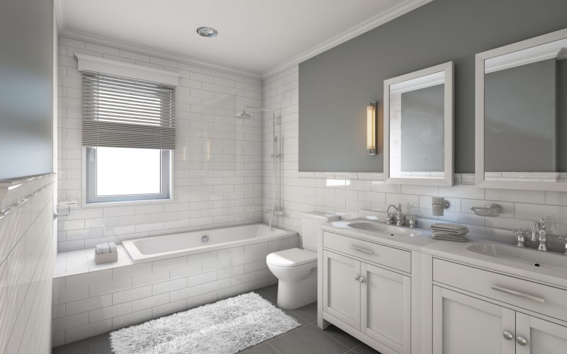 Spacious Master Bathroom Layout
